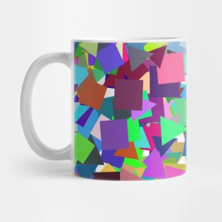 Colorful Shapes Pattern Mug